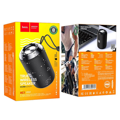 Boxa Portabila Bluetooth HOCO HC1, 5W, TWS, Waterproof, Neagra