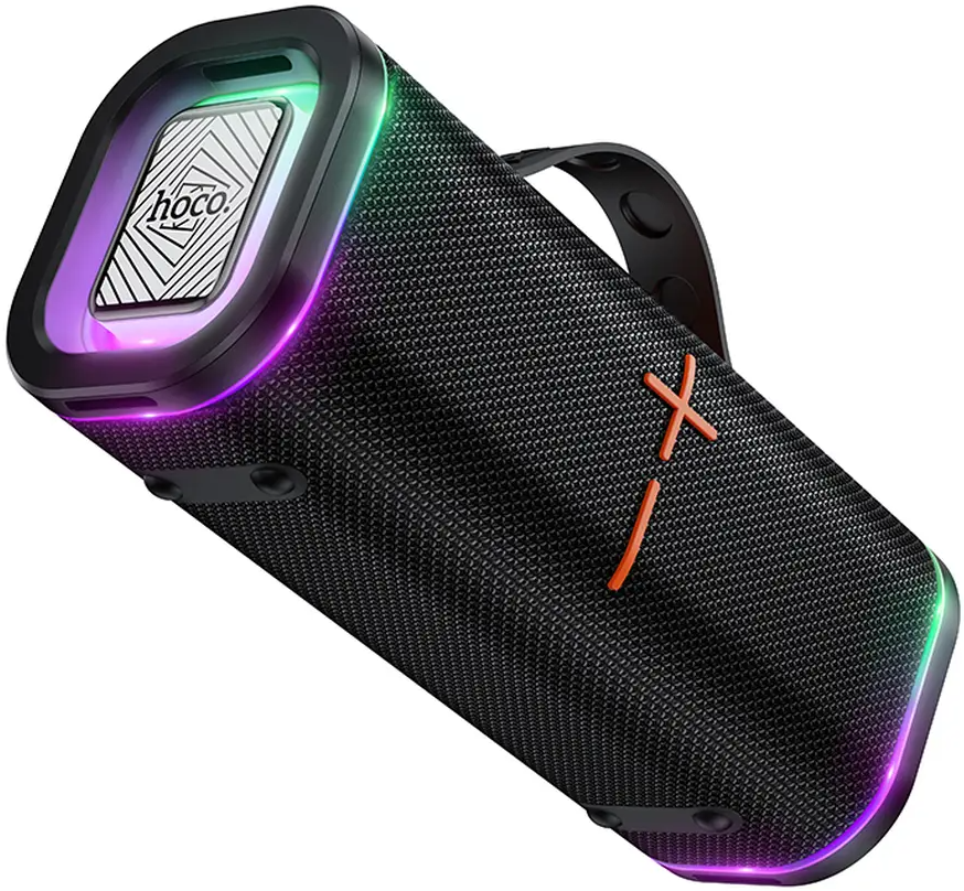 Boxa Portabila Bluetooth HOCO HC51, 30W, TWS, RGB, Neagra