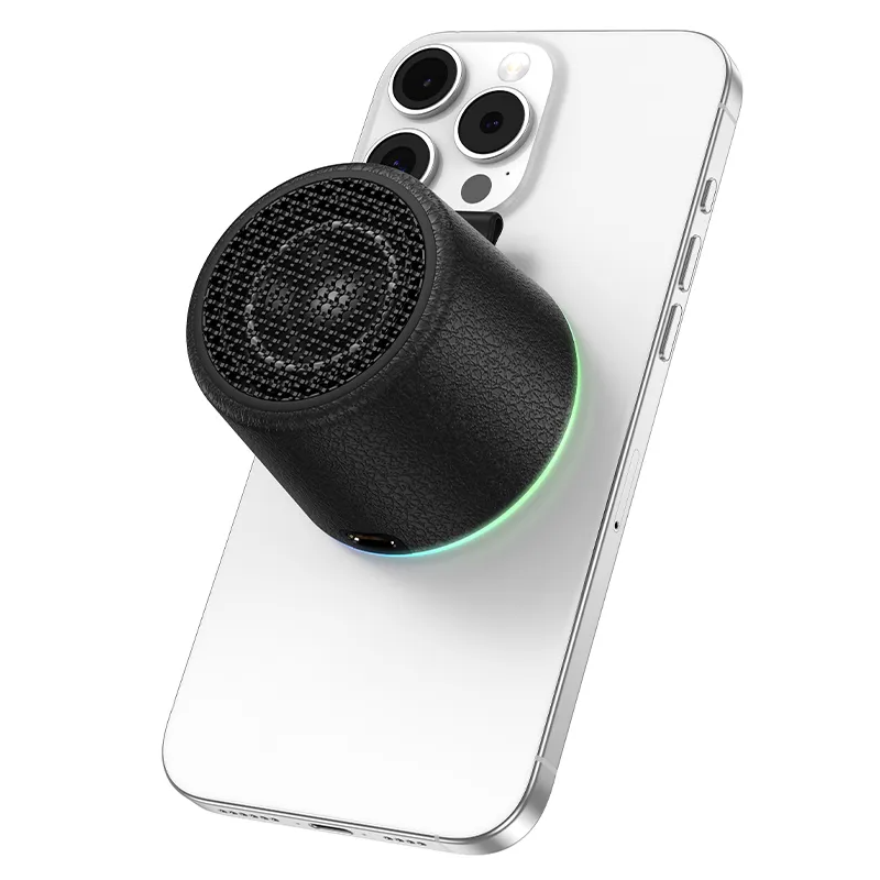 Boxa Portabila Bluetooth HOCO HC49 Mini Magnetic, 8W, TWS, Neagra