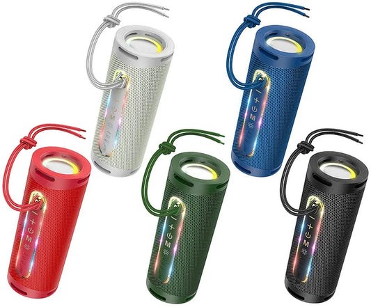 Boxa Portabila Bluetooth HOCO HC9 Dazzling Pulse Sports, 10W, TWS, RGB, Albastra