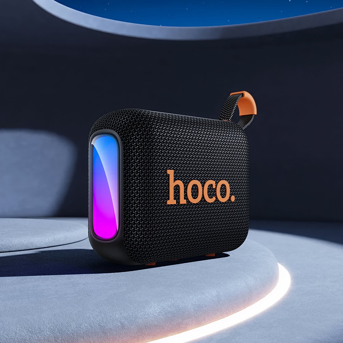 Boxa Portabila Bluetooth HOCO HC31, 10W, TWS, RGB, Waterproof, Neagra