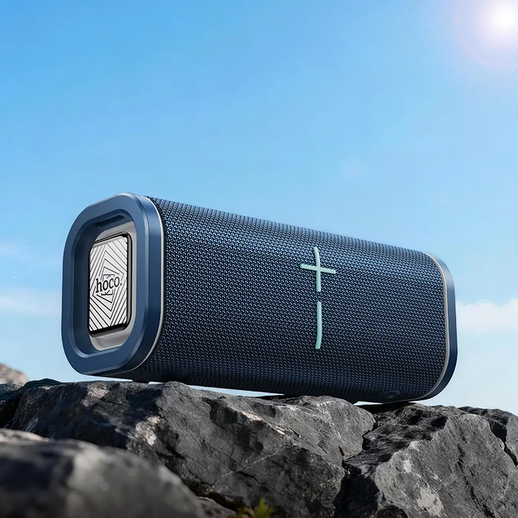 Boxa Portabila Bluetooth HOCO HC51, 30W, TWS, RGB, Albastra