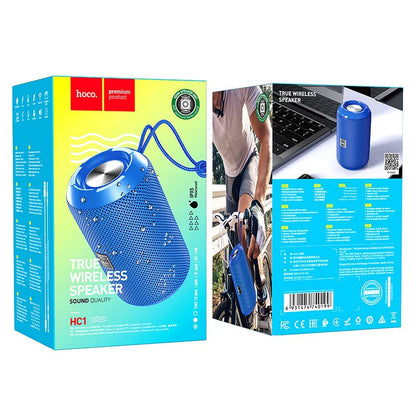 Boxa Portabila Bluetooth HOCO HC1, 5W, TWS, Waterproof, Albastra