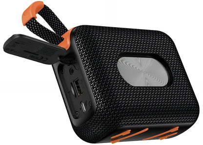 Boxa Portabila Bluetooth HOCO HC31, 10W, TWS, RGB, Waterproof, Neagra