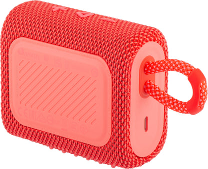 Boxa Portabila Bluetooth JBL GO 3, 4.2W, Pro Sound, Waterproof, Rosie JBLGO3RED