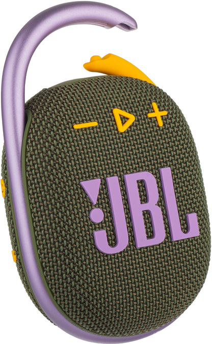 Boxa Portabila Bluetooth JBL Clip 4, 5W, Pro Sound, Waterproof, Verde JBLCLIP4GRN