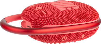 Boxa Portabila Bluetooth JBL Clip 4, 5W, Pro Sound, Waterproof, Rosie JBLCLIP4RED