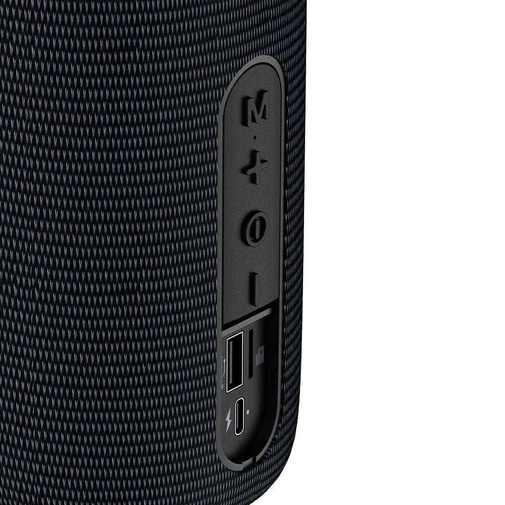 Boxa Portabila Bluetooth McDodo BS-1410, 2 x 5W, RGB, Waterproof, Neagra