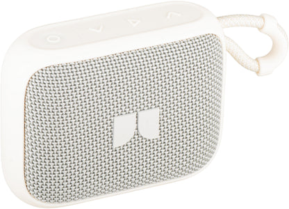 Boxa Portabila Bluetooth Monster S520, 5W, TWS, RGB, Waterproof, Crem Deschis