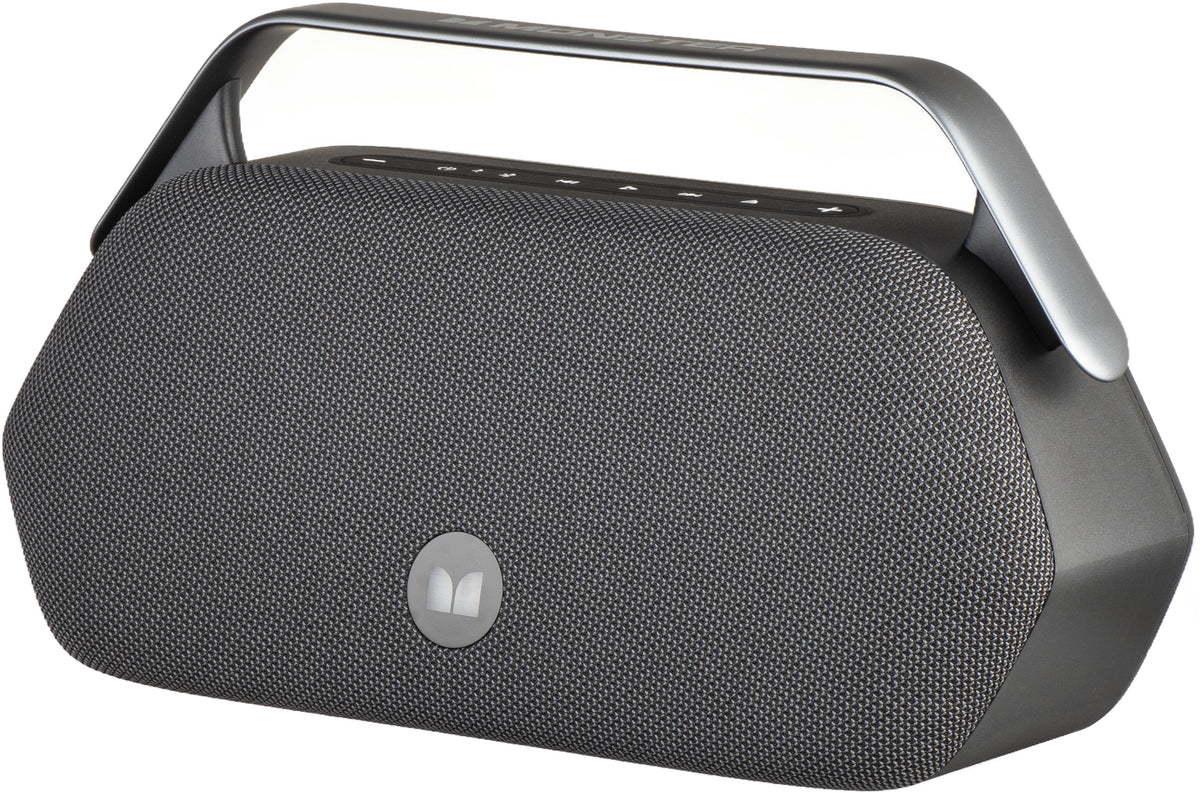 Boxa Portabila Bluetooth Monster Adventurer Plus, TWS, Waterproof, Neagra