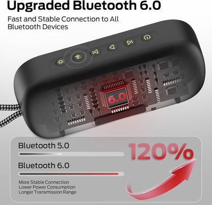 Boxa Portabila Bluetooth Monster S150 Plus, 40W, TWS, RGB, Waterproof, Neagra