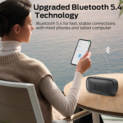 Boxa Portabila Bluetooth Monster S150, 14W, TWS, RGB, Waterproof, Neagra