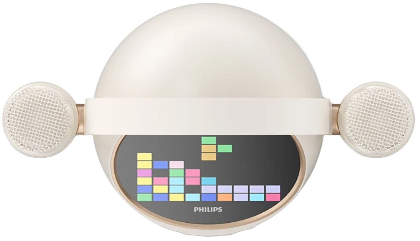 Boxa Portabila Bluetooth Philips, 10W, Karaoke, Bej TAS2509WT/00