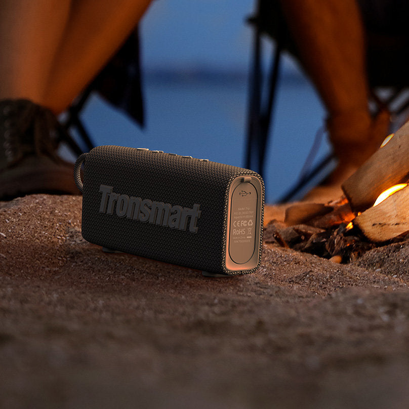 Boxa Portabila Bluetooth Tronsmart Trip, 10W, TWS, Waterproof, Neagra