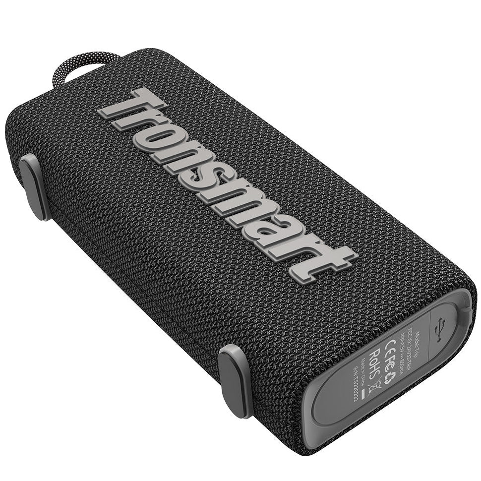 Boxa Portabila Bluetooth Tronsmart Trip, 10W, TWS, Waterproof, Neagra