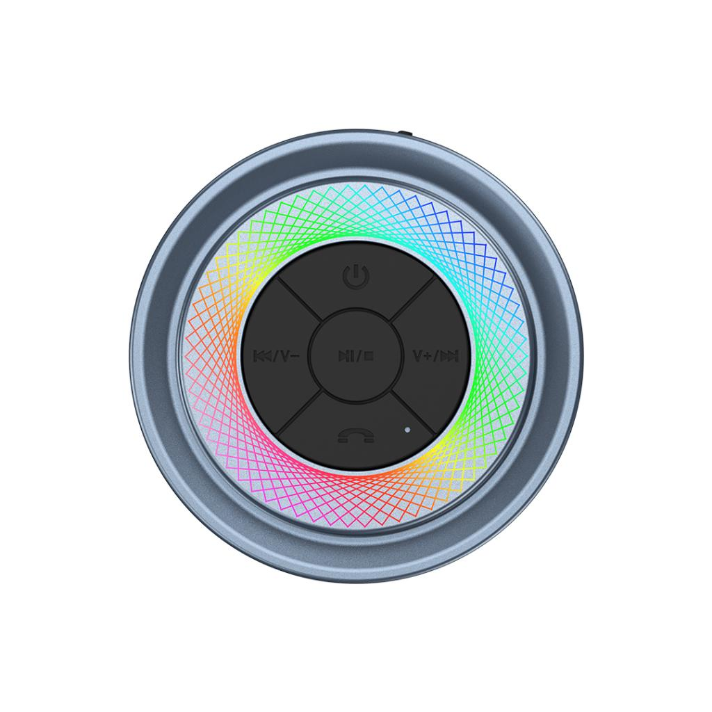 Boxa Portabila Bluetooth XO Design F64, 5W, RGB, Waterproof, Neagra