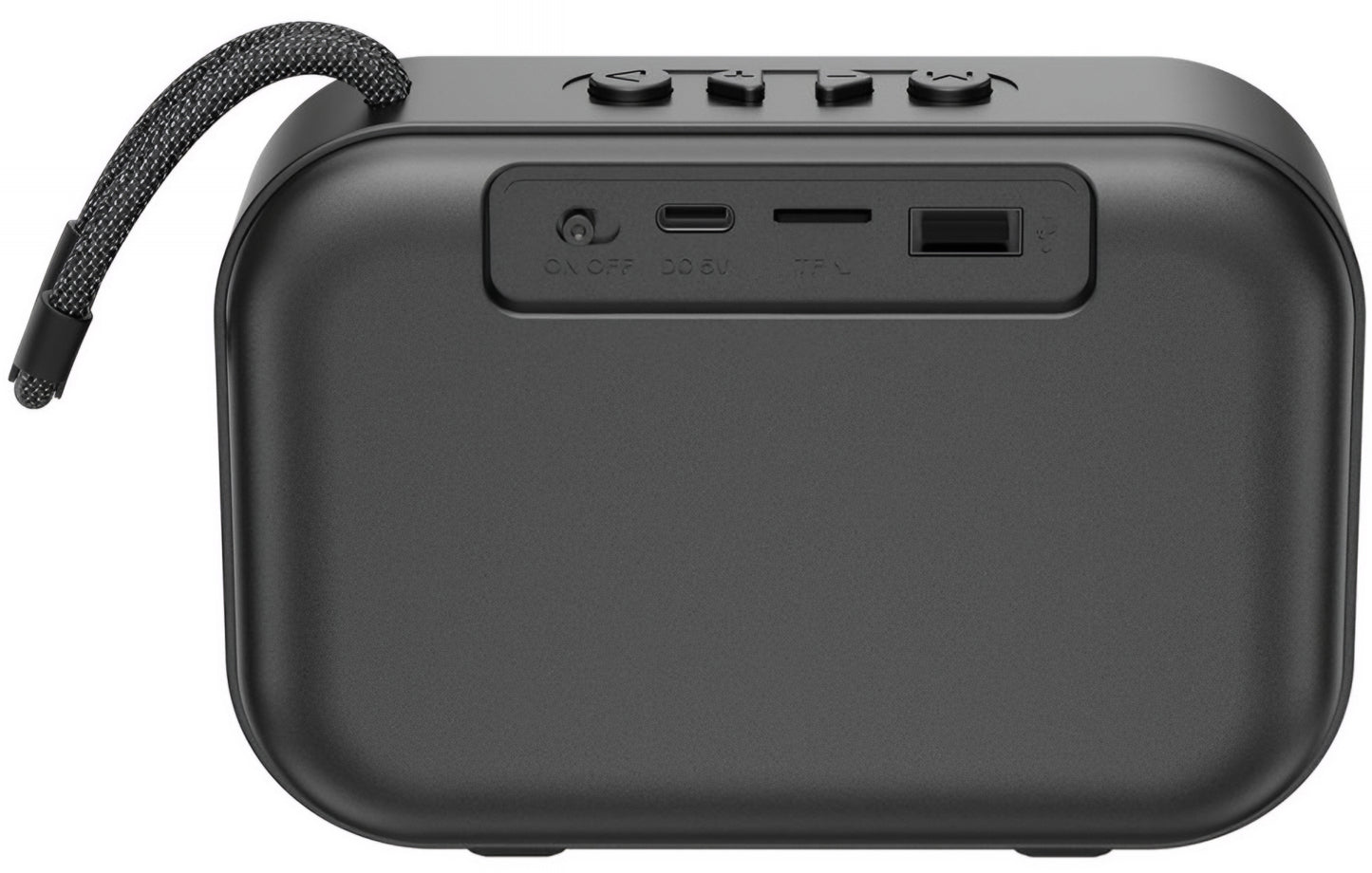 Boxa Portabila Bluetooth XO Design F66, 5W, RGB, Neagra