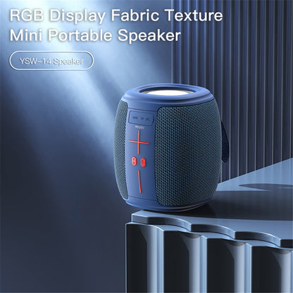 Boxa Portabila Bluetooth Yesido YSW14, 5W, RGB, Albastra
