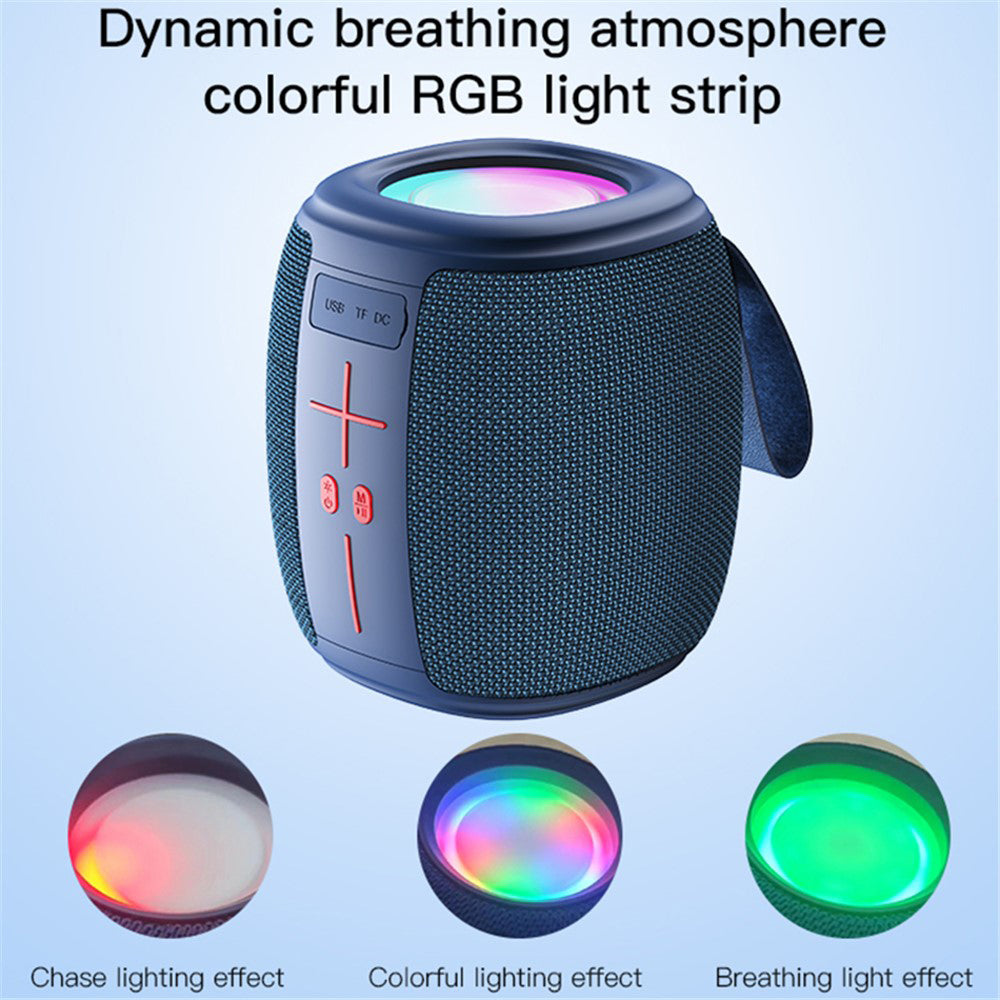 Boxa Portabila Bluetooth Yesido YSW14, 5W, RGB, Albastra