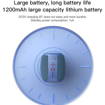 Boxa Portabila Bluetooth Yesido YSW14, 5W, RGB, Albastra