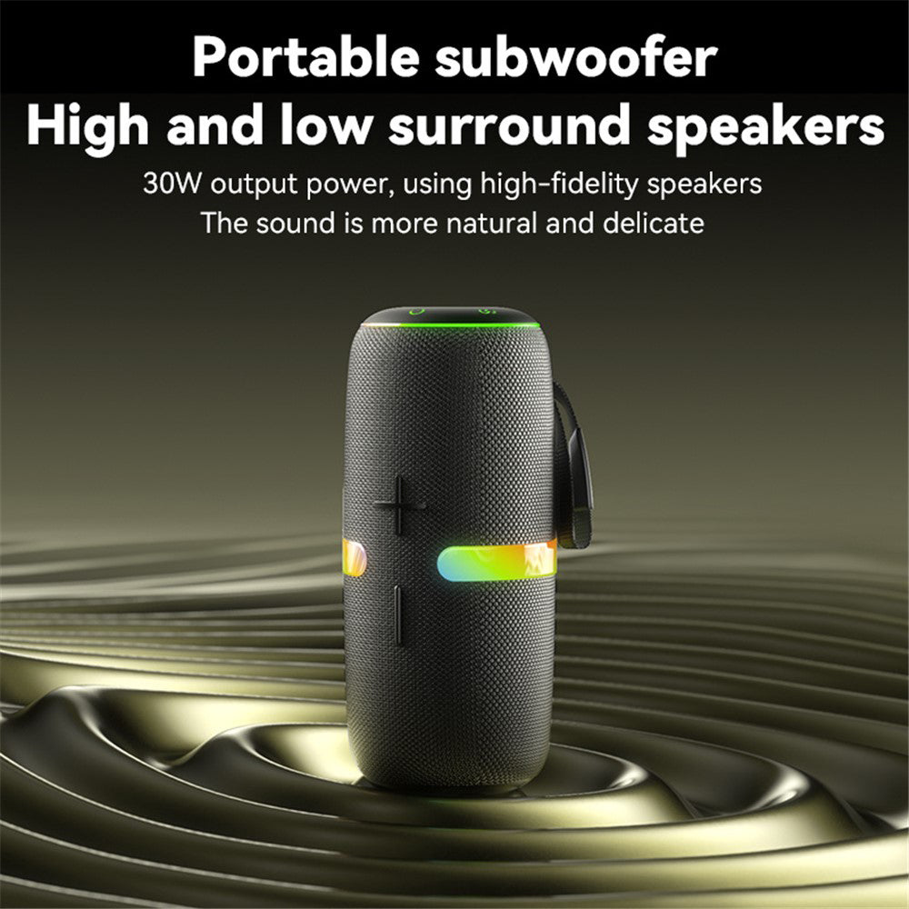Boxa Portabila Bluetooth Yesido YSW22, 30W, RGB, Waterproof, Neagra