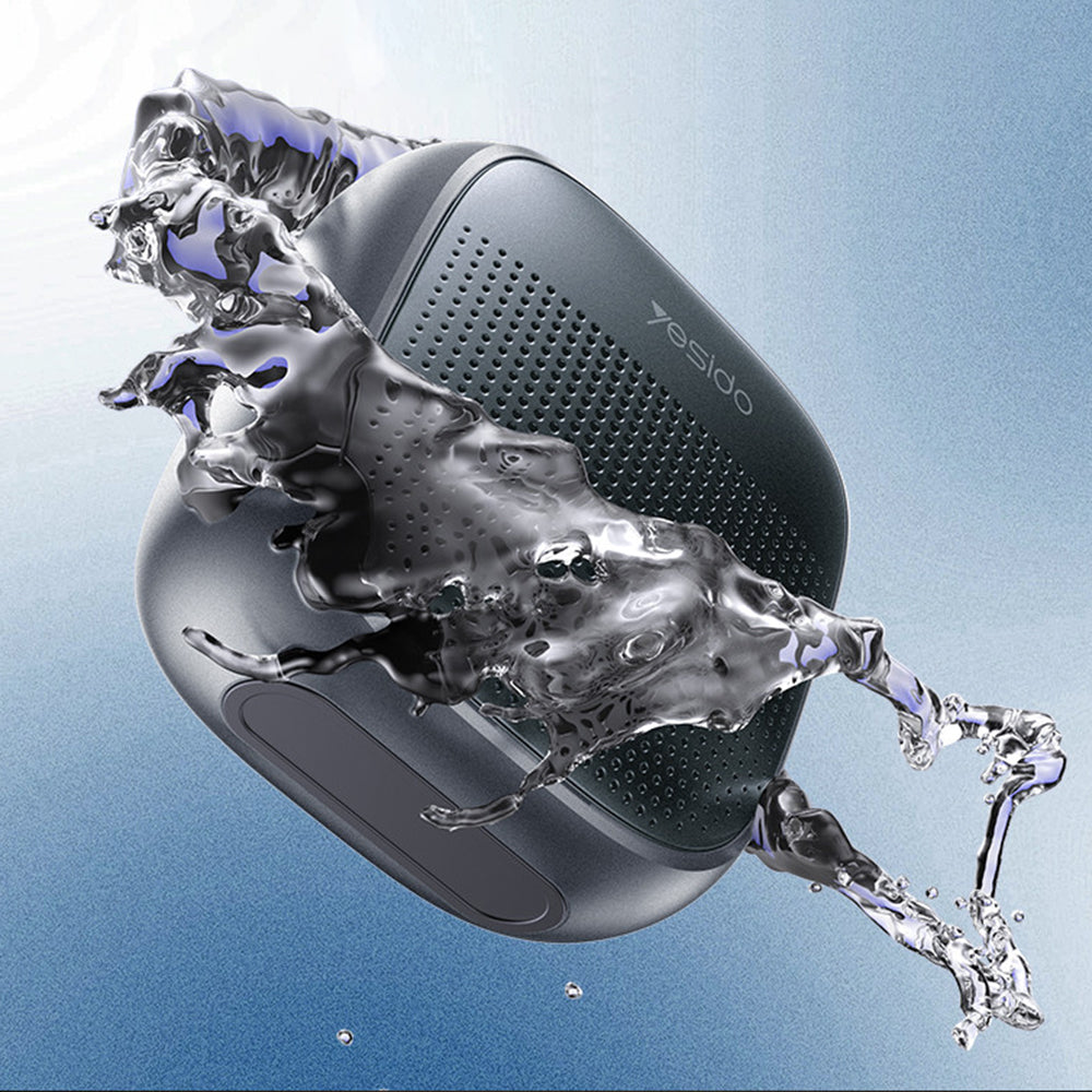 Boxa Portabila Bluetooth Yesido YSW24, 5W, Waterproof, Neagra