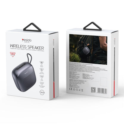 Boxa Portabila Bluetooth Yesido YSW24, 5W, Waterproof, Neagra