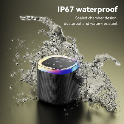 Boxa Portabila Bluetooth Yesido YSW25, 5W, RGB, Neagra