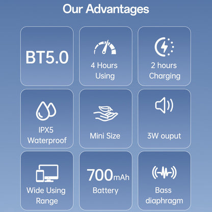 Boxa Bluetooth Yesido YSW30, 3W, Waterproof, Neagra