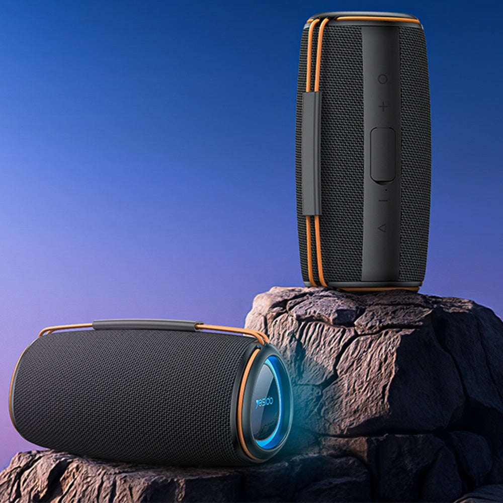 Boxa Portabila Bluetooth Yesido YSW38, 30W, TWS, RGB, Neagra