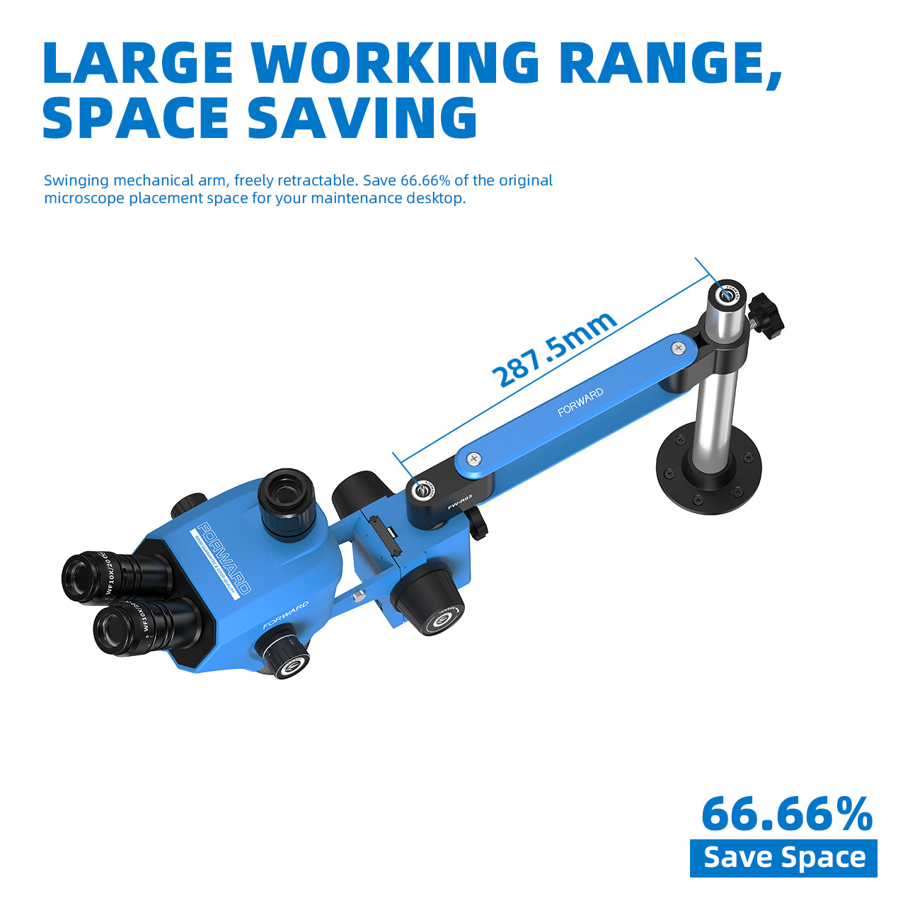Brat Reglabil Forward FW-R03 pentru Microscop