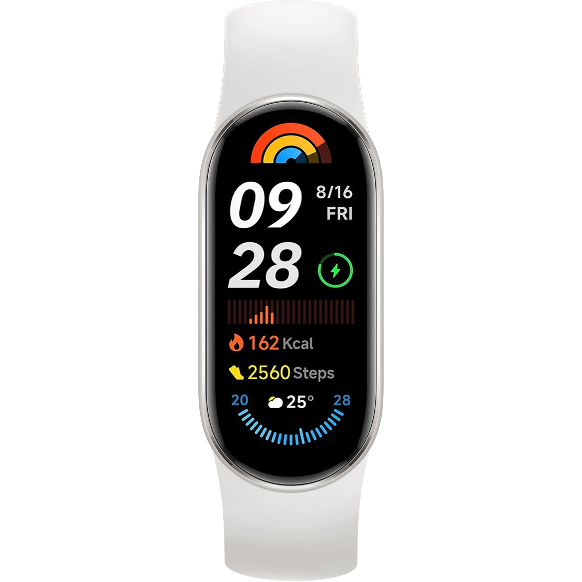 Bransoletka fitness Xiaomi Mi Smart Band 9, szara BHR8642GL 