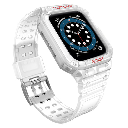 Pancerne etui OEM do zegarków Apple Watch z serii 41 mm / 40 mm / 38 mm, białe