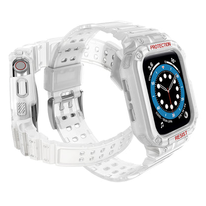 Pancerne etui OEM do zegarków Apple Watch z serii 41 mm / 40 mm / 38 mm, białe