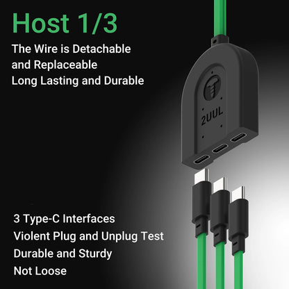 Cablu Alimentare 2UUL PW02 pentru Apple iPhone / Android Series