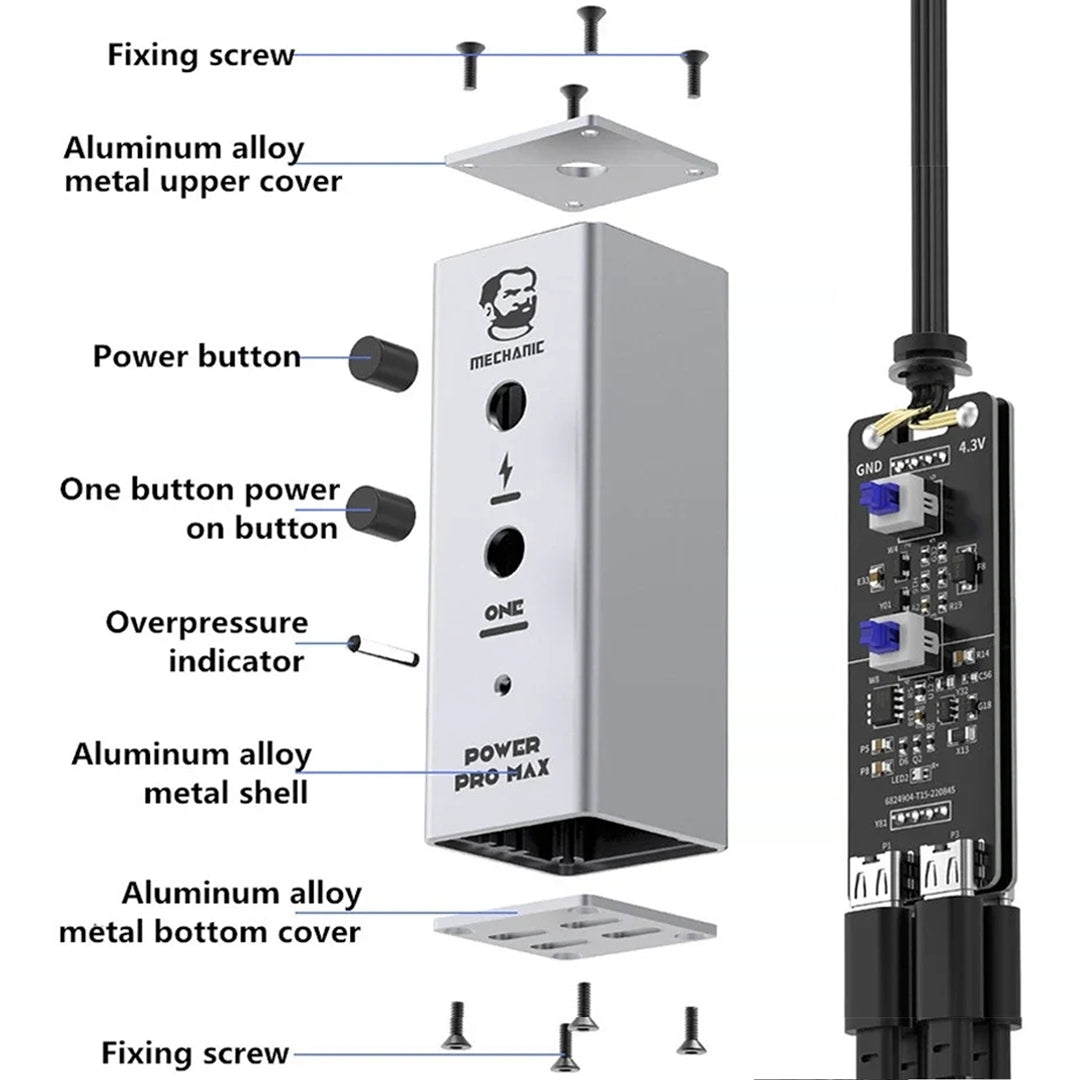 Cablu Alimentare Mechanic Power Pro Max pentru Apple iPhone 6 - 13 Pro Max Series