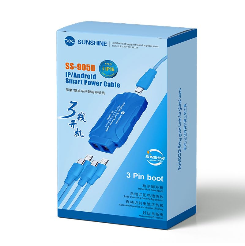 Cablu Alimentare Sunshine SS-905D 21 Type pentru Apple iPhone / Android Series