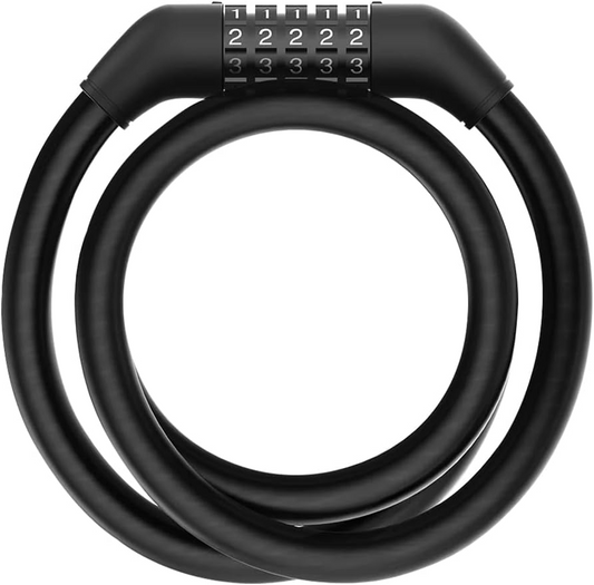 Cablu Antifurt Xiaomi pentru Trotineta Electrica, Neagra BHR6751GL