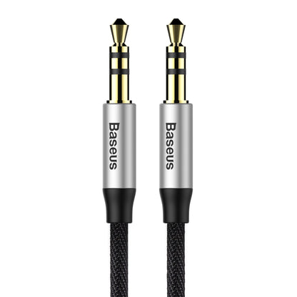 Kabel audio 3,5 mm - 3,5 mm Baseus Yiven M30, 1,5 m, czarny