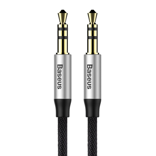 Cablu Audio 3.5mm - 3.5mm Baseus Yiven M30, 1.5m, Negru