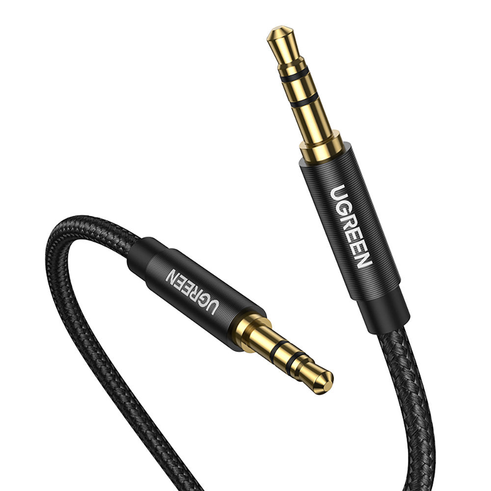 Cablu Audio 3.5mm - 3.5mm UGREEN AV112, 1m, Negru