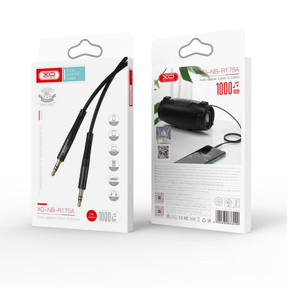 Cablu Audio 3.5mm - 3.5mm XO Design NB-R175B, 2m, Negru