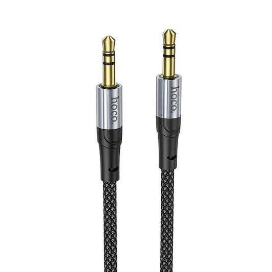 Cablu Audio 3.5mm - 3.5mm HOCO UPA26, 1m, Negru