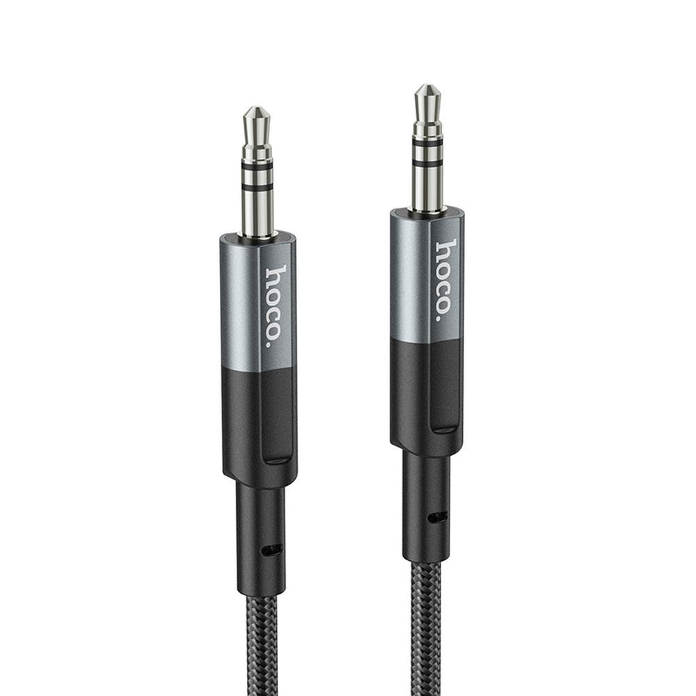 Cablu Audio 3.5mm - 3.5mm HOCO UPA22, 1m, Negru