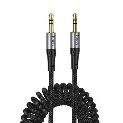 Cablu Audio 3.5mm - 3.5mm HOCO UPA33, 1.5m, Negru