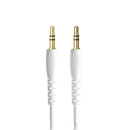 Cablu Audio 3.5mm - 3.5mm XO Design NB-R270, 1m, Alb