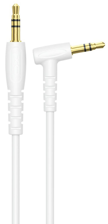 Cablu Audio 3.5mm - 3.5mm XO Design NB-R272, 1m, Alb