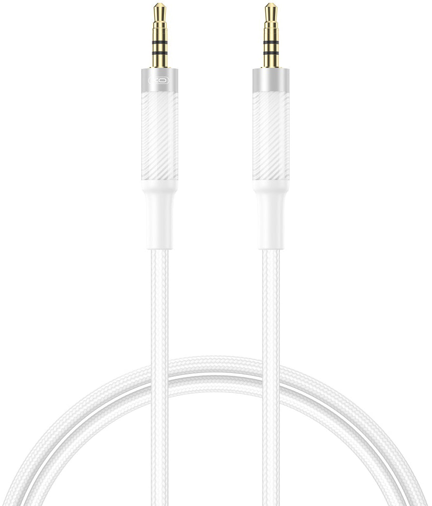 Cablu Audio 3.5mm - 3.5mm XO Design NB-R279C, 1m, Alb
