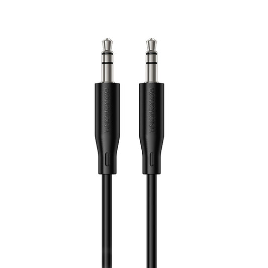 Cablu Audio 3.5mm - 3.5mm Borofone BL26 Standard, 1m, Negru