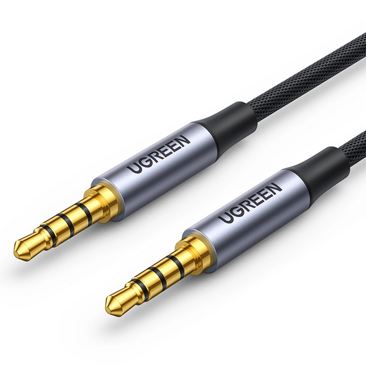 Cablu Audio 3.5mm - 3.5mm UGREEN AV183, 1.5m, Negru